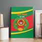 Cape Verde 1975-1992 Canvas Wall Art Unidade Trabalho Progresso