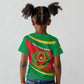 Cape Verde 1975-1992 Kid T shirt Unidade Trabalho Progresso