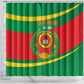 Cape Verde 1975-1992 Shower Curtain Unidade Trabalho Progresso