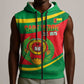 Cape Verde 1975-1992 Sleeveless Zip Hoodie Unidade Trabalho Progresso - African Pride