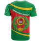 Cape Verde 1975-1992 T shirt Unidade Trabalho Progresso