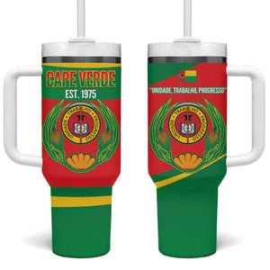 Cape Verde 1975-1992 Tumbler With Handle Unidade Trabalho Progresso