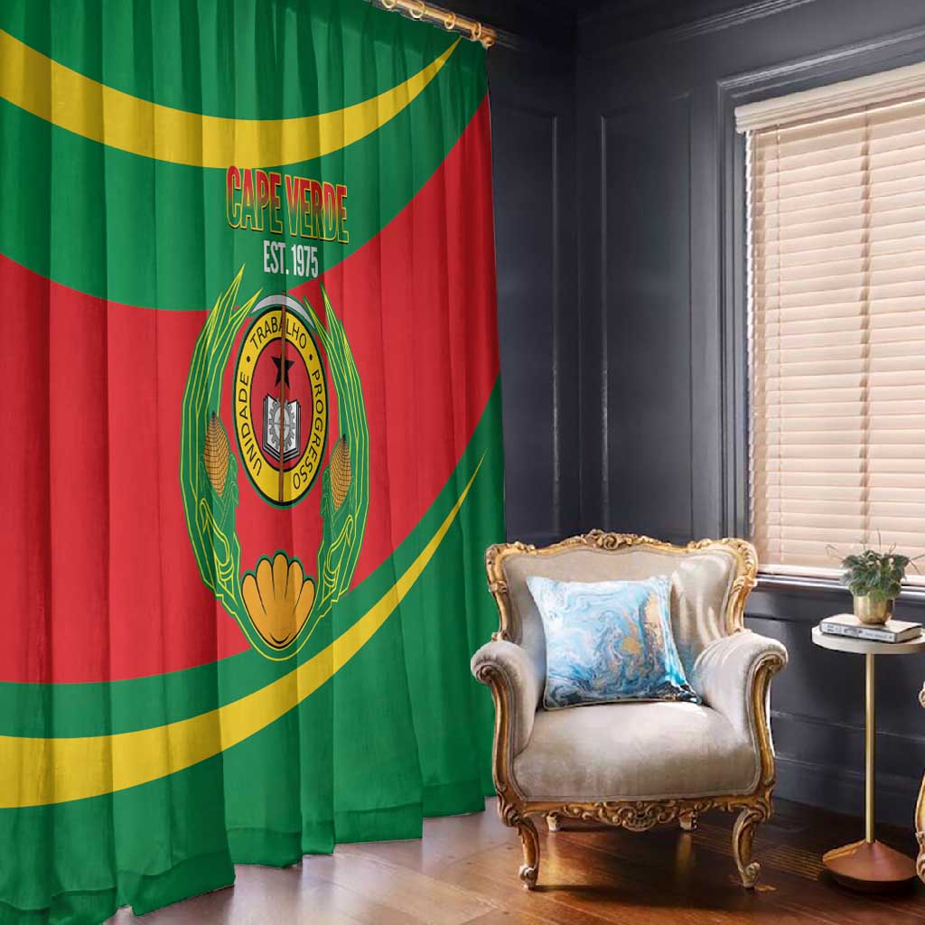 Cape Verde 1975-1992 Window Curtain Unidade Trabalho Progresso