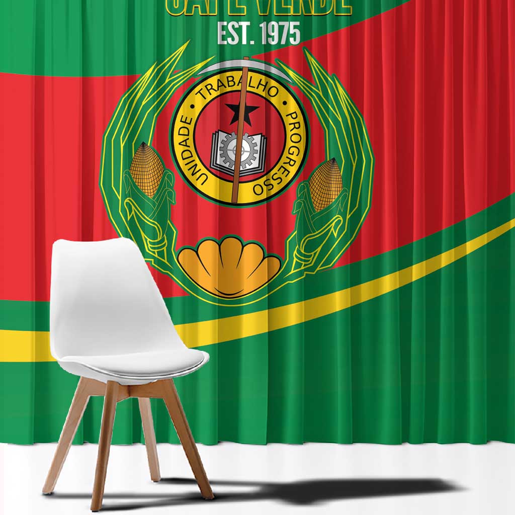 Cape Verde 1975-1992 Window Curtain Unidade Trabalho Progresso