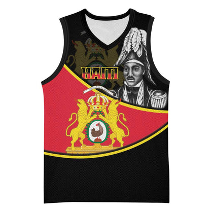 First Empire Of Haiti 1804-1806 Basketball Jersey Jean-Jacques Dessalines Liberte ou la Mort! LT14