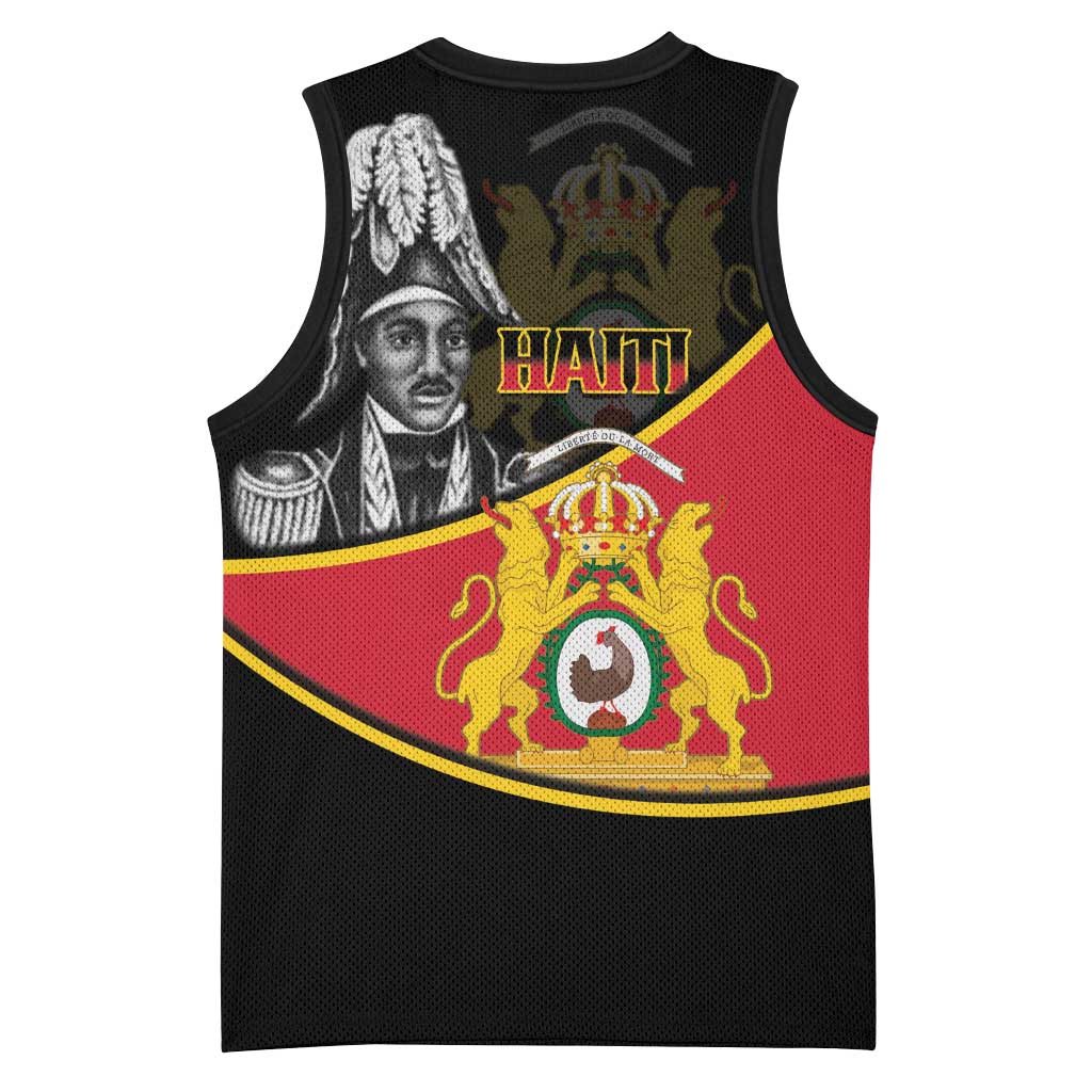 First Empire Of Haiti 1804-1806 Basketball Jersey Jean-Jacques Dessalines Liberte ou la Mort! LT14