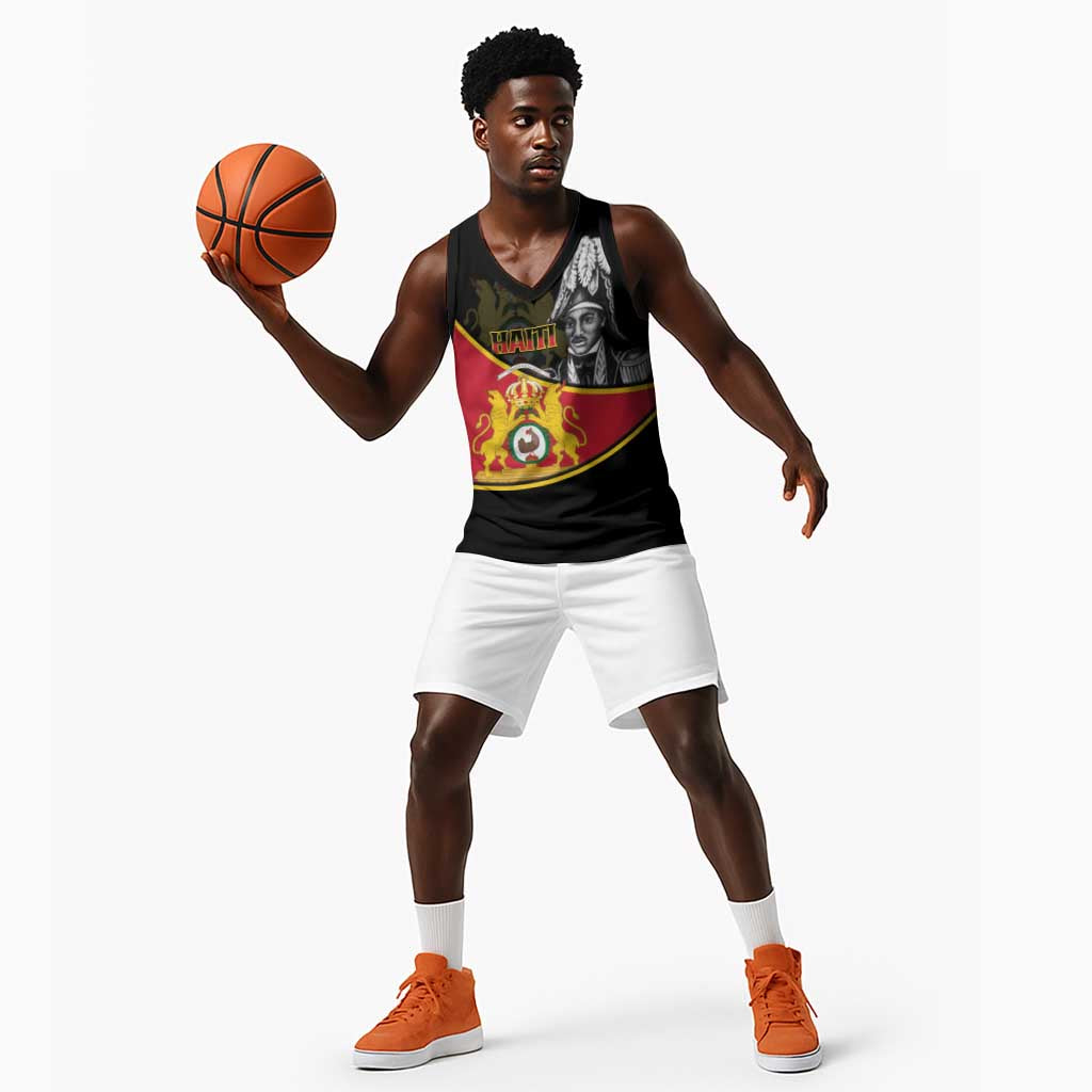 First Empire Of Haiti 1804-1806 Basketball Jersey Jean-Jacques Dessalines Liberte ou la Mort! LT14