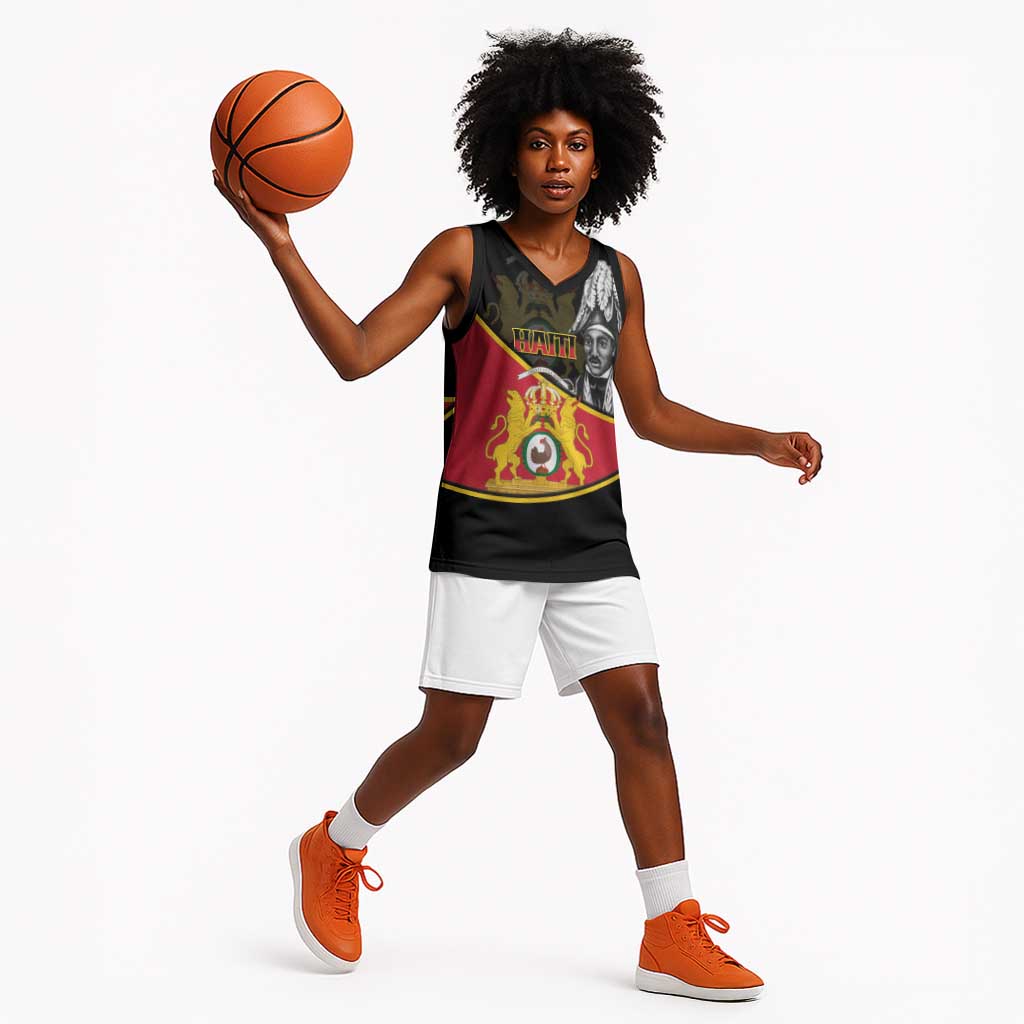 First Empire Of Haiti 1804-1806 Basketball Jersey Jean-Jacques Dessalines Liberte ou la Mort! LT14