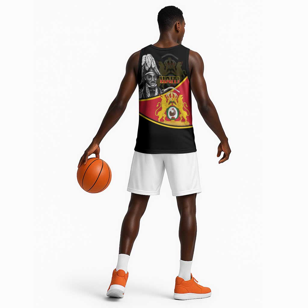 First Empire Of Haiti 1804-1806 Basketball Jersey Jean-Jacques Dessalines Liberte ou la Mort! LT14