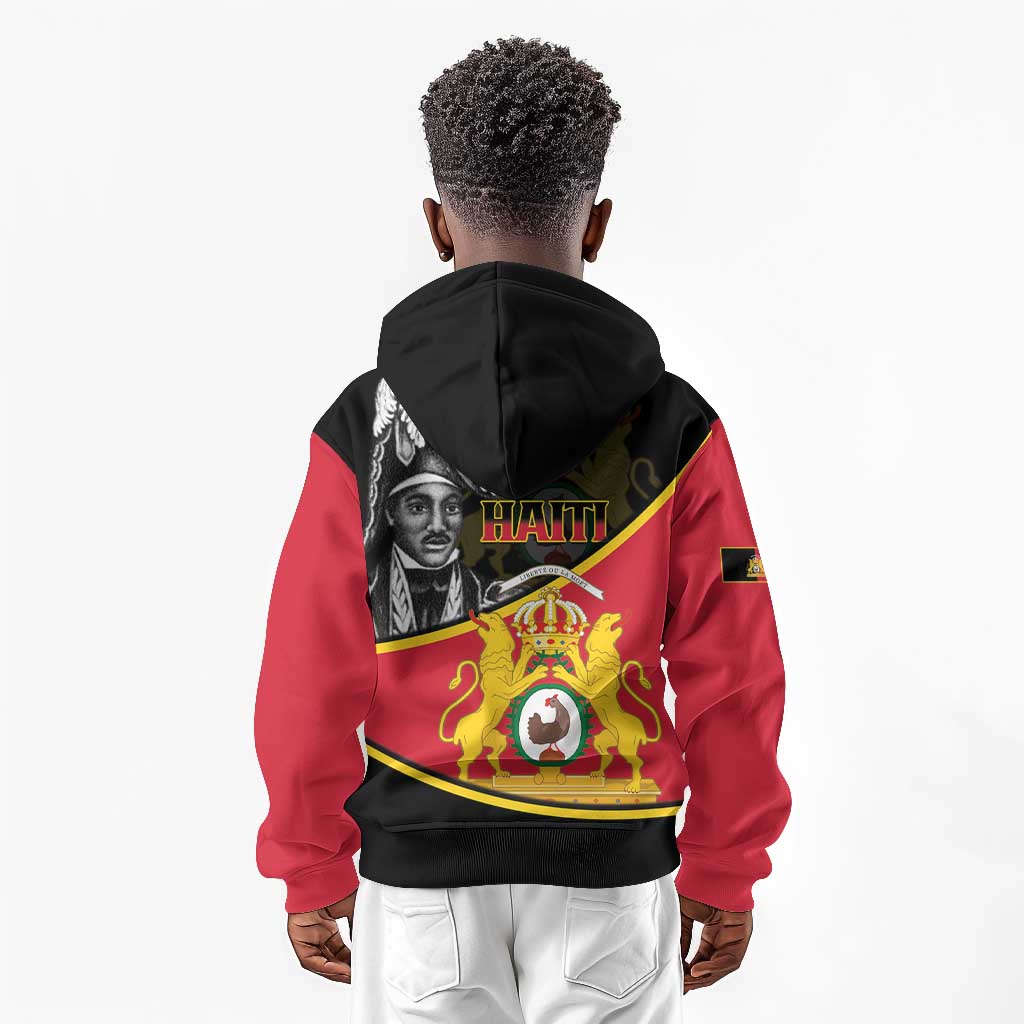 First Empire Of Haiti 1804-1806 Kid Hoodie Jean-Jacques Dessalines Liberte ou la Mort!