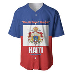 Personalised Second Empire of Haiti 1849-1859 Baseball Jersey Anpi an Ayiti Flag Style