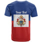 Personalised Second Empire of Haiti 1849-1859 T shirt Anpi an Ayiti Flag Style
