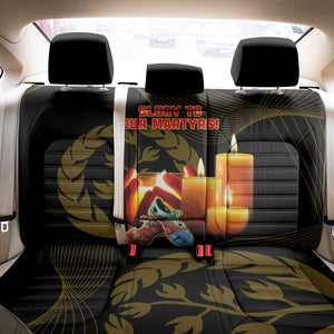 20 June Eritrea Martyrs Day Back Car Seat Cover Glory To Our Martyrs