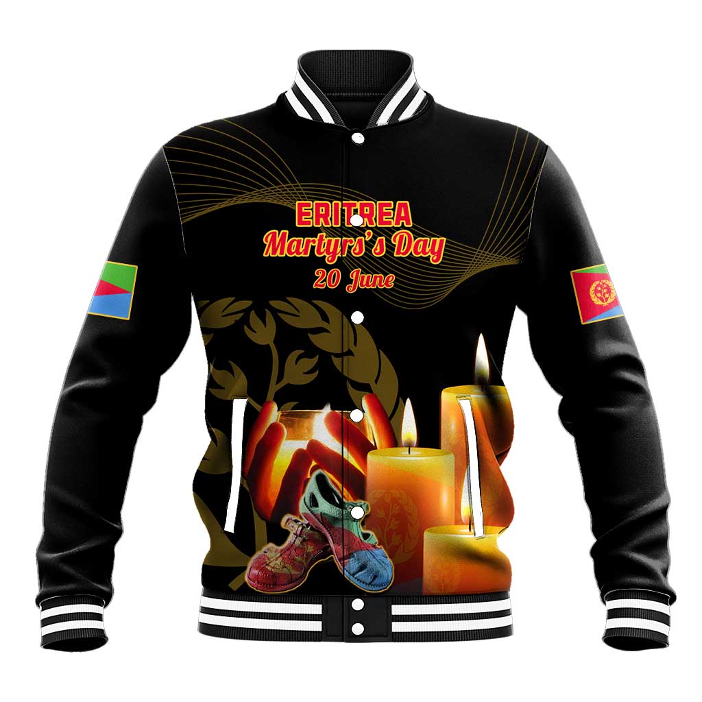 20 June Eritrea Martyrs Day Baseball Jacket Glory To Our Martyrs LT14