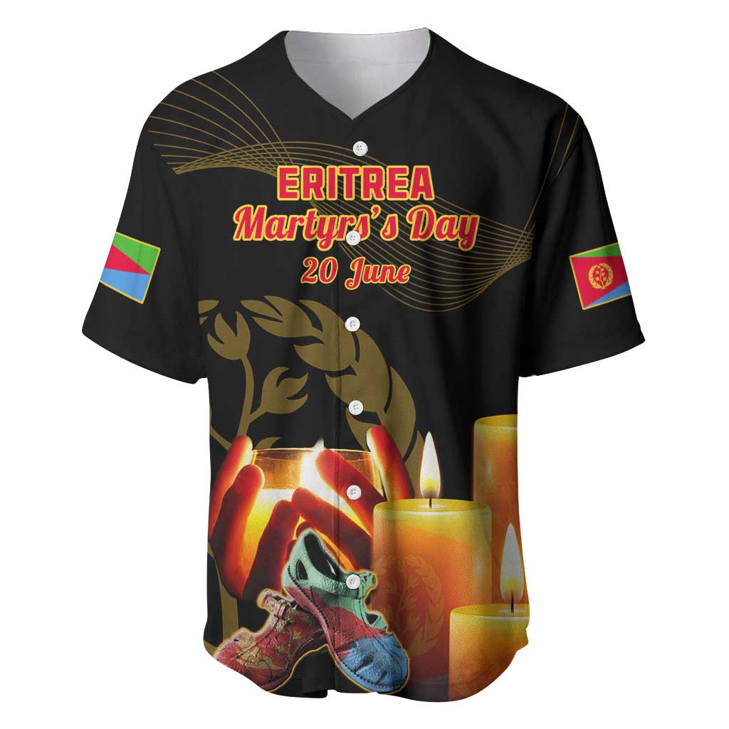 20 June Eritrea Martyrs Day Baseball Jersey Glory To Our Martyrs