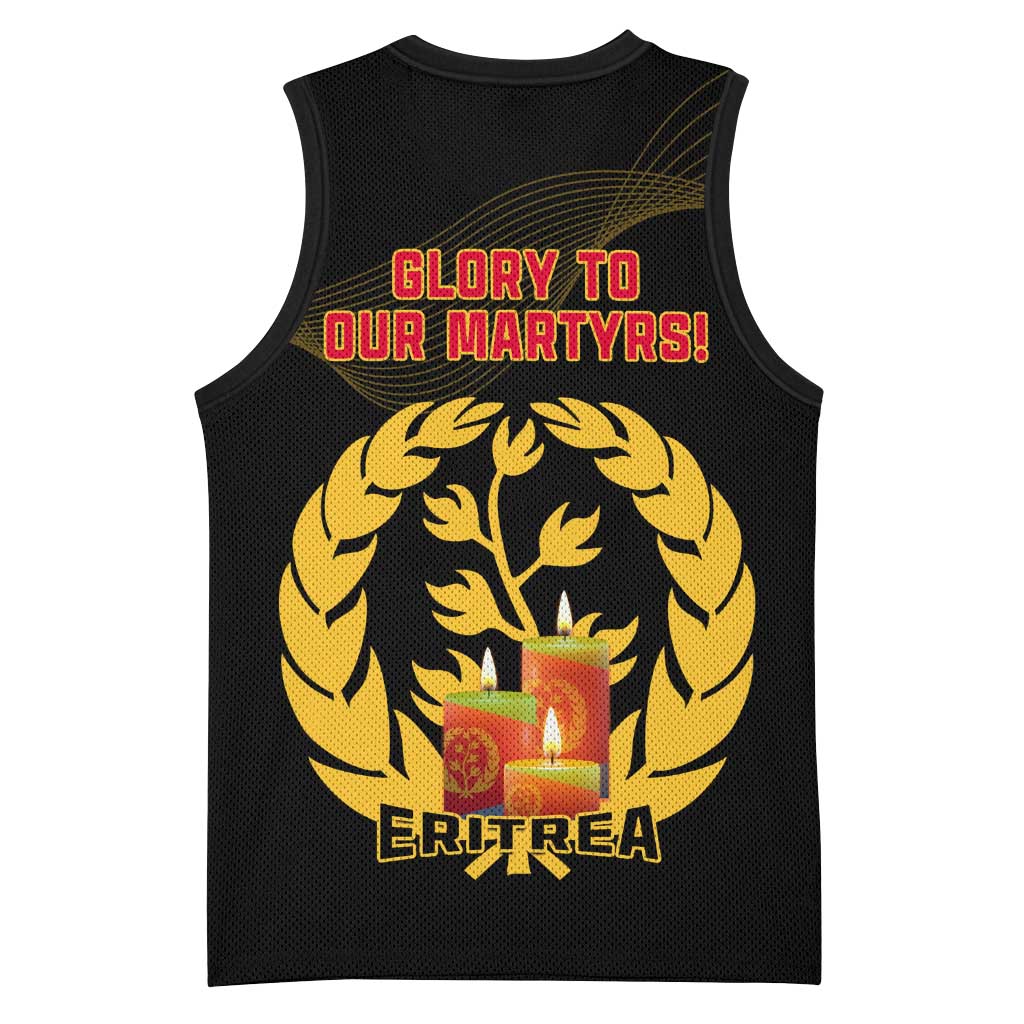 20 June Eritrea Martyrs Day Basketball Jersey Glory To Our Martyrs LT14