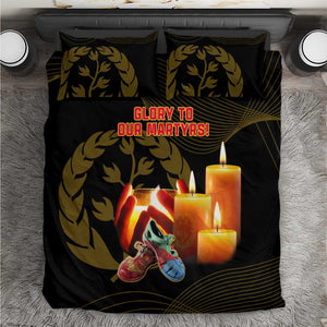 20 June Eritrea Martyrs Day Bedding Set Glory To Our Martyrs