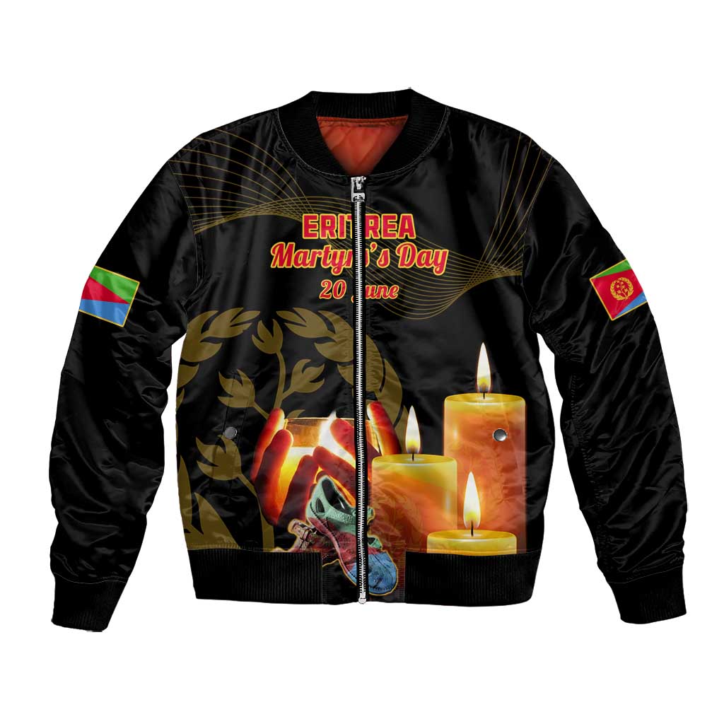 20 June Eritrea Martyrs Day Bomber Jacket Glory To Our Martyrs