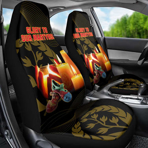 20 June Eritrea Martyrs Day Car Seat Cover Glory To Our Martyrs