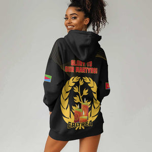 20 June Eritrea Martyrs Day Hoodie Dress Glory To Our Martyrs