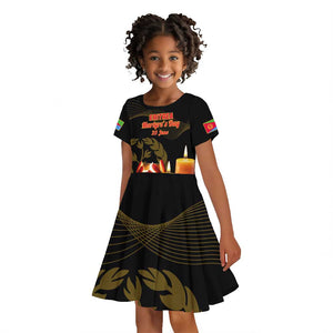 20 June Eritrea Martyrs Day Kid Short Sleeve Dress Glory To Our Martyrs