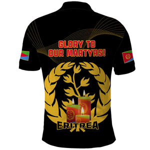 20 June Eritrea Martyrs Day Polo Shirt Glory To Our Martyrs