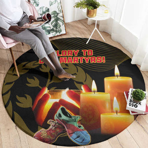 20 June Eritrea Martyrs Day Round Carpet Glory To Our Martyrs