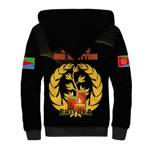 20 June Eritrea Martyrs Day Sherpa Hoodie Glory To Our Martyrs