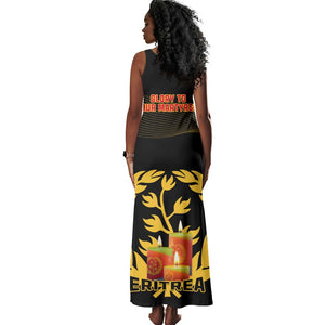 20 June Eritrea Martyrs Day Tank Maxi Dress Glory To Our Martyrs