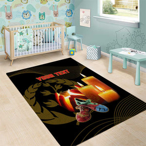 Personalised 20 June Eritrea Martyrs Day Area Rug Glory To Our Martyrs