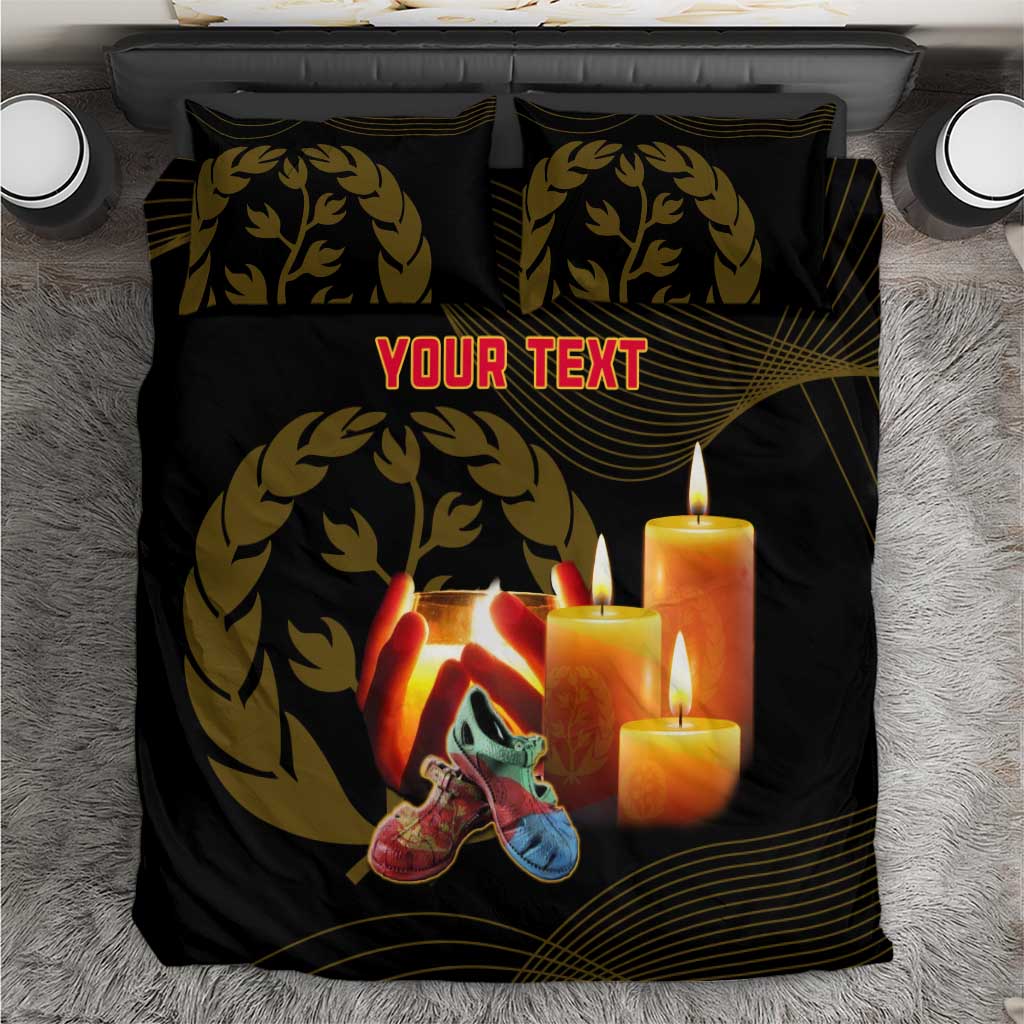 Personalised 20 June Eritrea Martyrs Day Bedding Set Glory To Our Martyrs