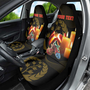 Personalised 20 June Eritrea Martyrs Day Car Seat Cover Glory To Our Martyrs