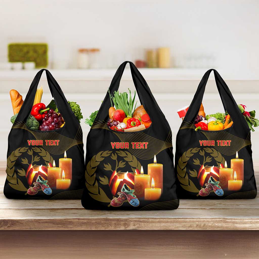 Personalised 20 June Eritrea Martyrs Day Grocery Bag Glory To Our Martyrs