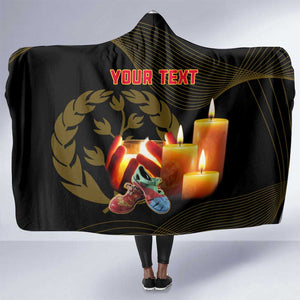 Personalised 20 June Eritrea Martyrs Day Hooded Blanket Glory To Our Martyrs