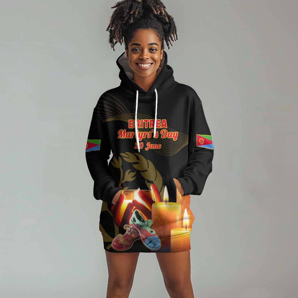 Personalised 20 June Eritrea Martyrs Day Hoodie Dress Glory To Our Martyrs