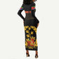 Personalised 20 June Eritrea Martyrs Day Long Sleeve Bodycon Dress Glory To Our Martyrs LT14
