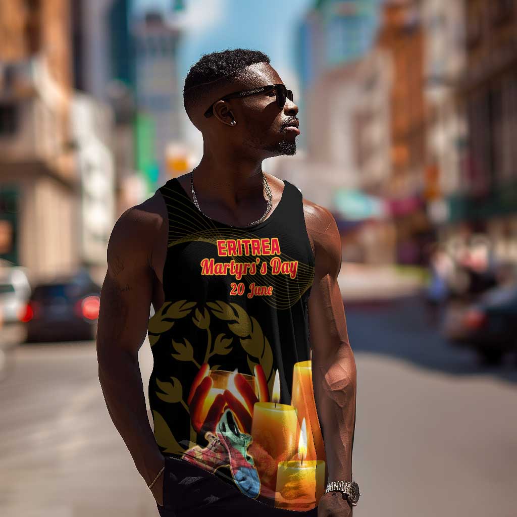 Personalised 20 June Eritrea Martyrs Day Men Tank Top Glory To Our Martyrs