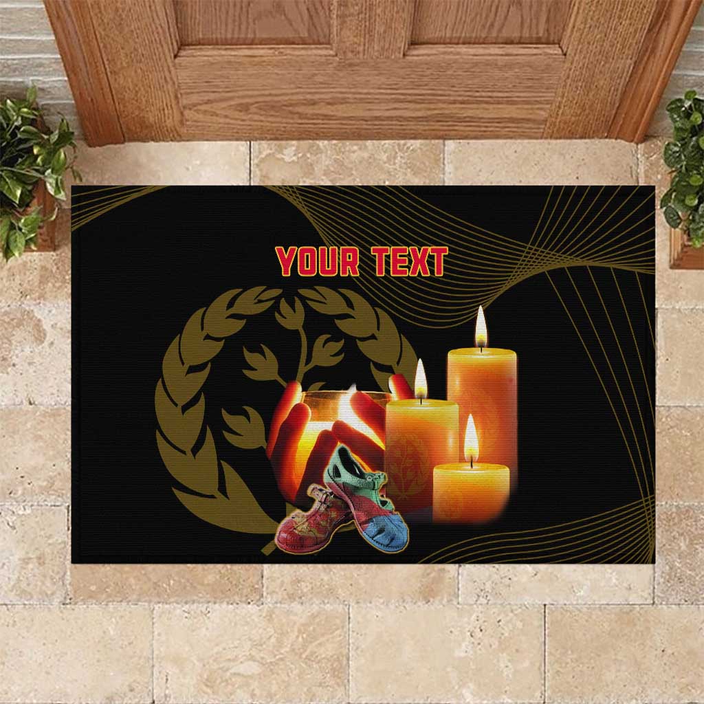 Personalised 20 June Eritrea Martyrs Day Rubber Doormat Glory To Our Martyrs