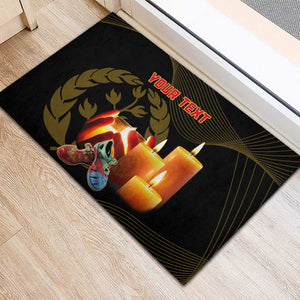 Personalised 20 June Eritrea Martyrs Day Rubber Doormat Glory To Our Martyrs