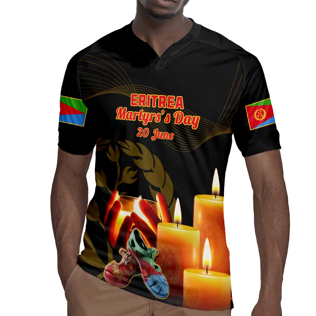 Personalised 20 June Eritrea Martyrs Day Rugby Jersey Glory To Our Martyrs