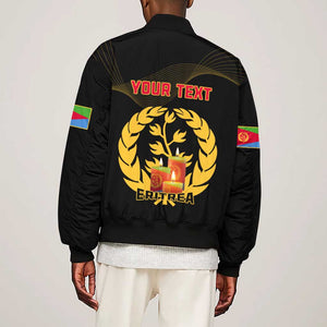 Personalised 20 June Eritrea Martyrs Day Sleeve Zip Bomber Jacket Glory To Our Martyrs