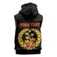 Personalised 20 June Eritrea Martyrs Day Sleeveless Zip Hoodie Glory To Our Martyrs - African Pride