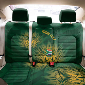 Custom South Africa Cricket Back Car Seat Cover Go Champions Proteas