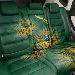 Custom South Africa Cricket Back Car Seat Cover Go Champions Proteas