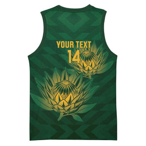 Custom South Africa Cricket Basketball Jersey Go Champions Proteas LT14