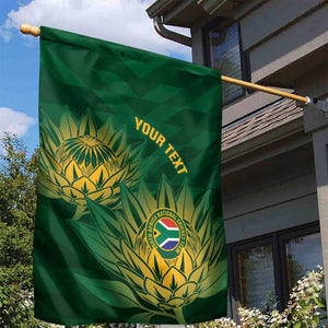 Custom South Africa Cricket Garden Flag Go Champions Proteas