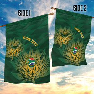 Custom South Africa Cricket Garden Flag Go Champions Proteas