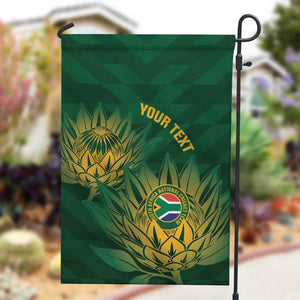 Custom South Africa Cricket Garden Flag Go Champions Proteas