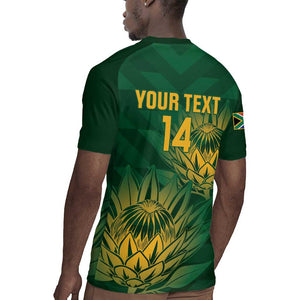 Custom South Africa Cricket Rugby Jersey Go Champions Proteas