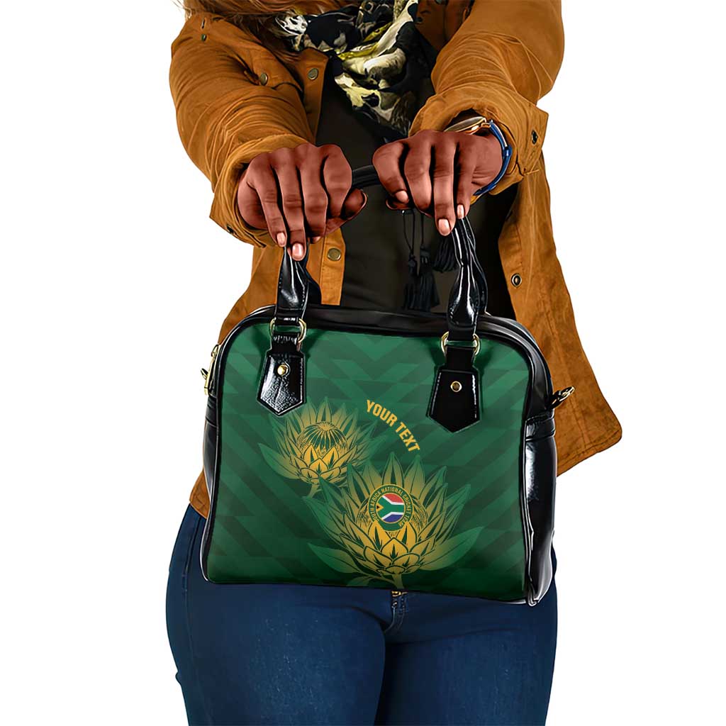 Custom South Africa Cricket Shoulder Handbag Go Champions Proteas